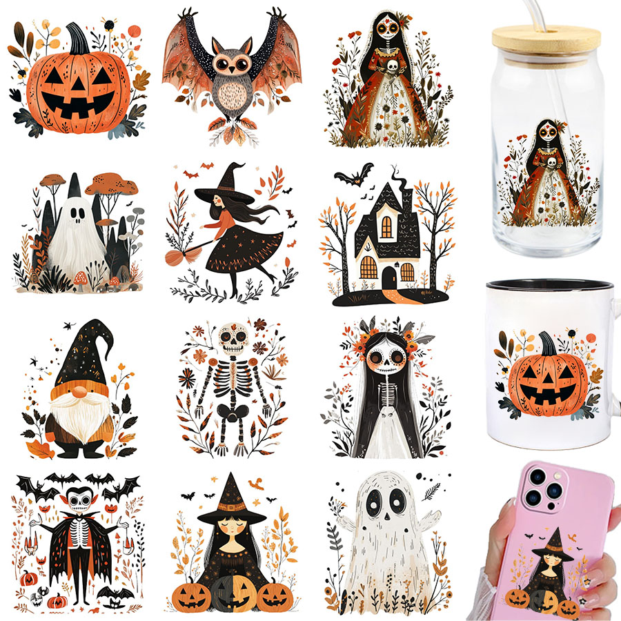 Art And Craft Autumn - 2개 북유럽 가을 민속 예술 할로윈