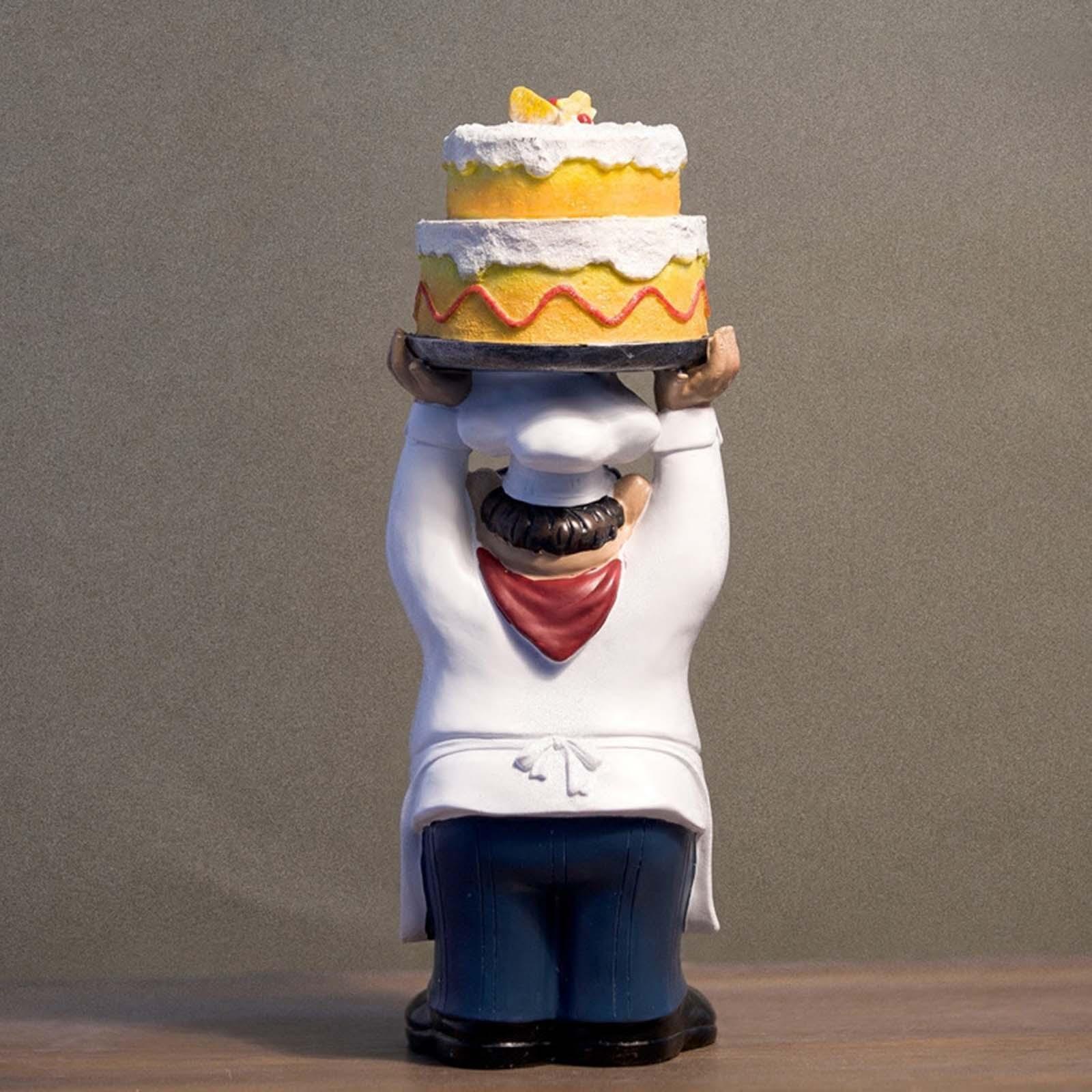 Art Craft Bakery - 셰프 동상 조각품 수집품 예술 공예품