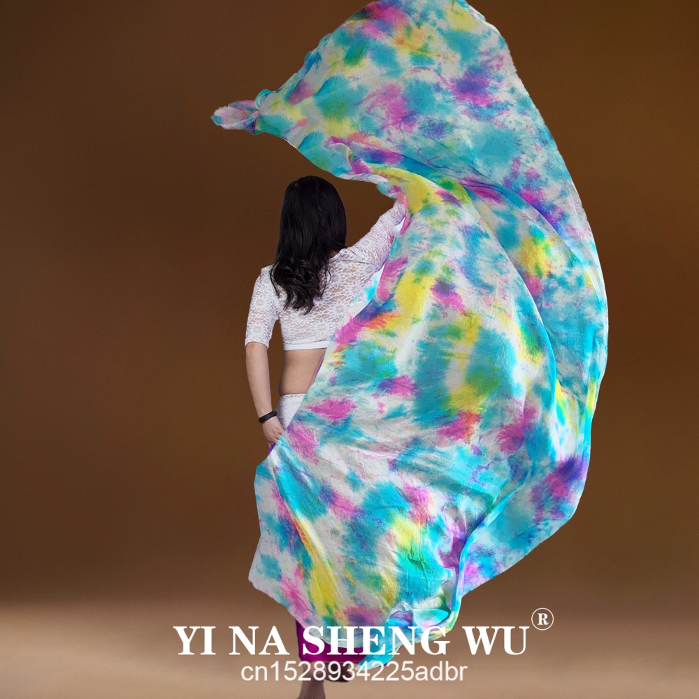 Silk Painting Dye - 100% 진짜 실크 베일 타이 염색