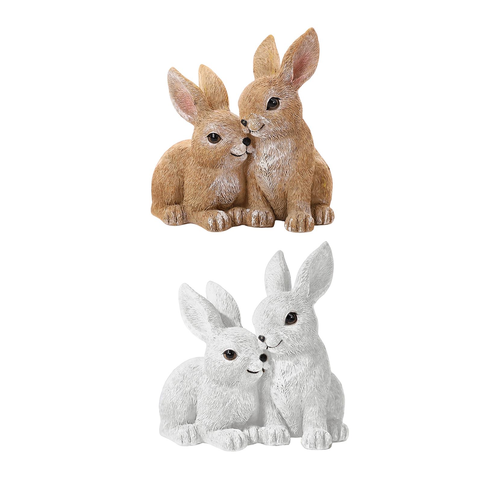 Art Craft Rabbit - 토끼 조각상 부활절 장식 사랑스러운 이상적인