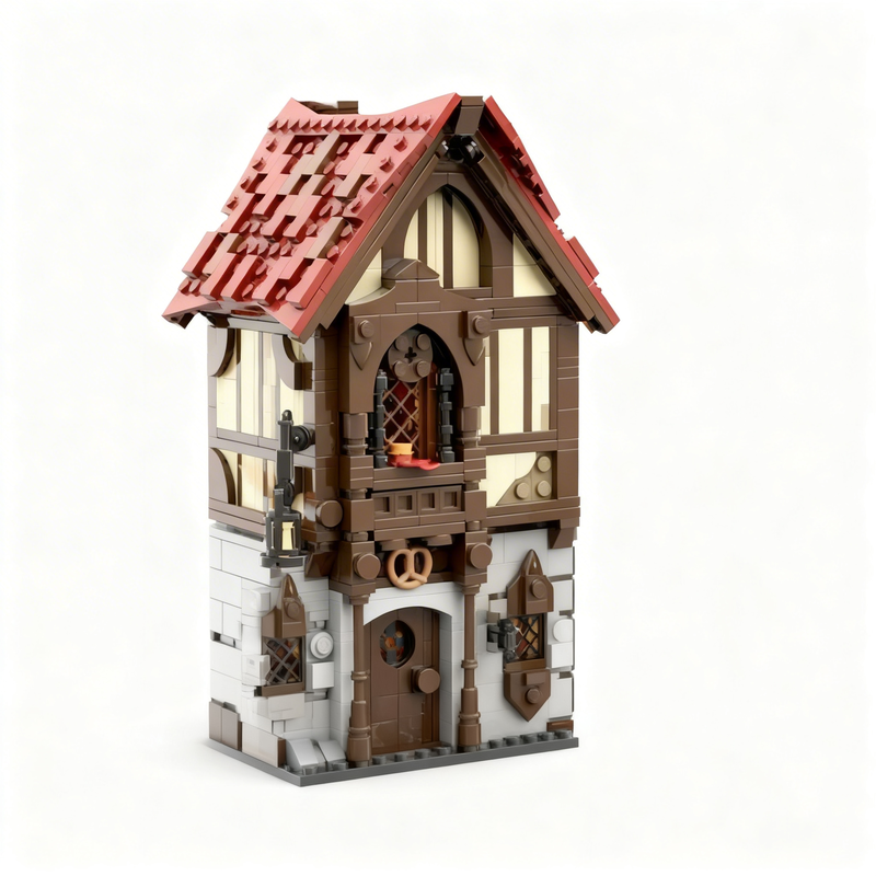 Art Craft Bakery - 2006피스 MOC 중세 판타지 베이커리 -