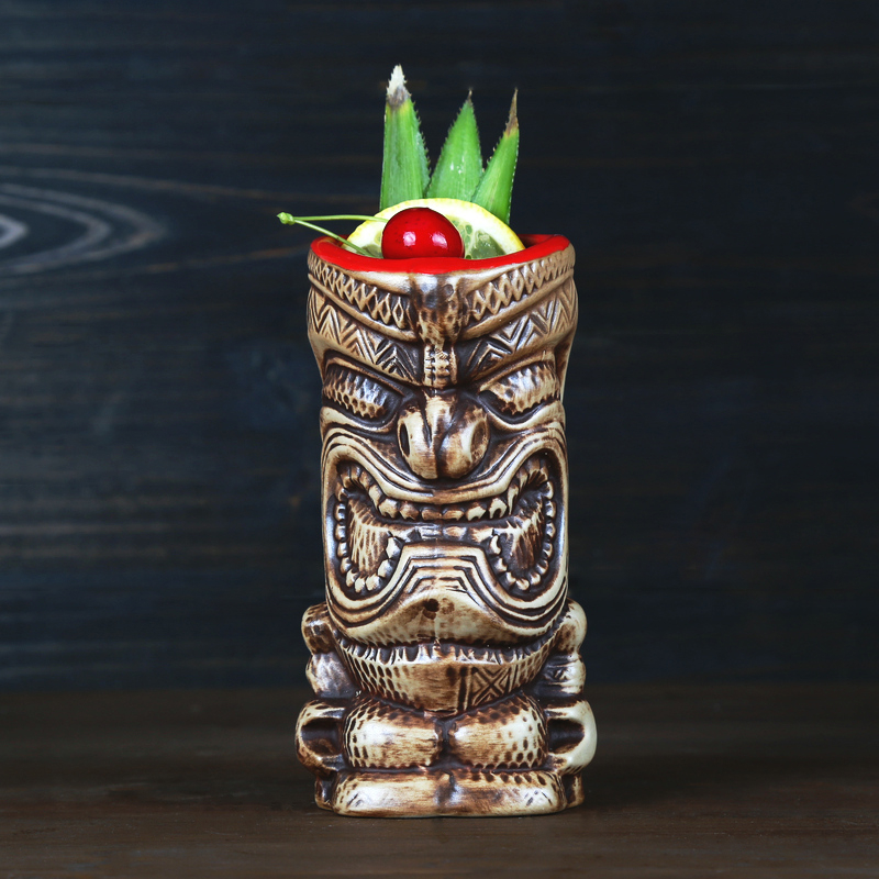 Art Craft Cup - 400ml 티키 머그잔 칵테일 컵 맥주
