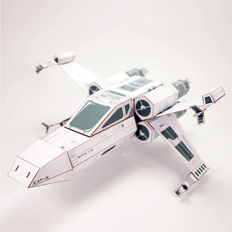 Art X Craft - X-WING 전투기 백서 모델 미니 3D
