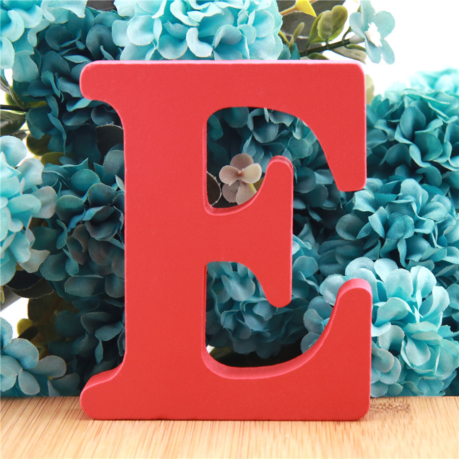 1pc 10CMX10CM 레드 아트 공예 무료 서 심장 - Art Craft Letter A 리뷰 및 가격