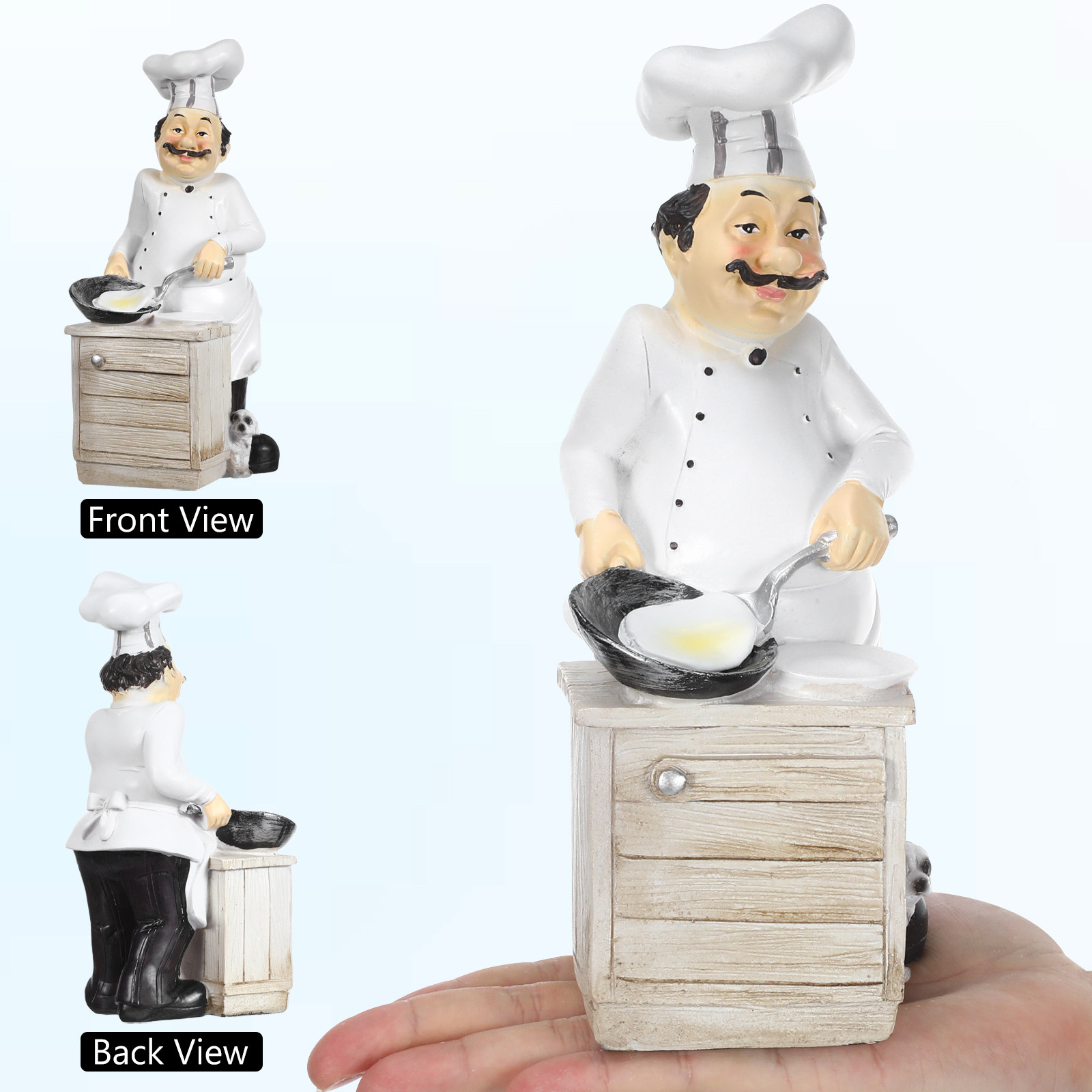흰색 레진 캐릭터 조각상 홈 장식품 테이블 선반 베이커 - Art Craft Bakery 리뷰 및 가격