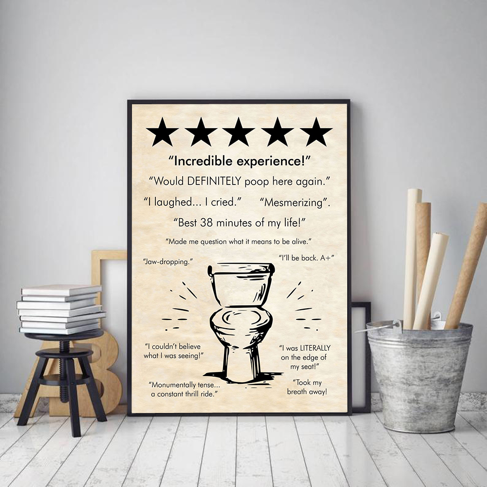놀라운 화장실 오줌 공예 인용 사인 인쇄 포스터 놀라운 - Art Craft Quotes 리뷰 및 가격