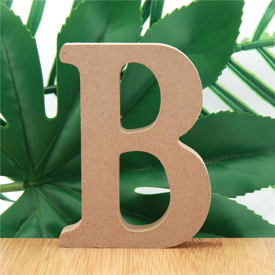 1pc 10cm 나무 색 나무 문자 알파벳 DIY 단어 - Art Craft Letter A 리뷰 및 가격