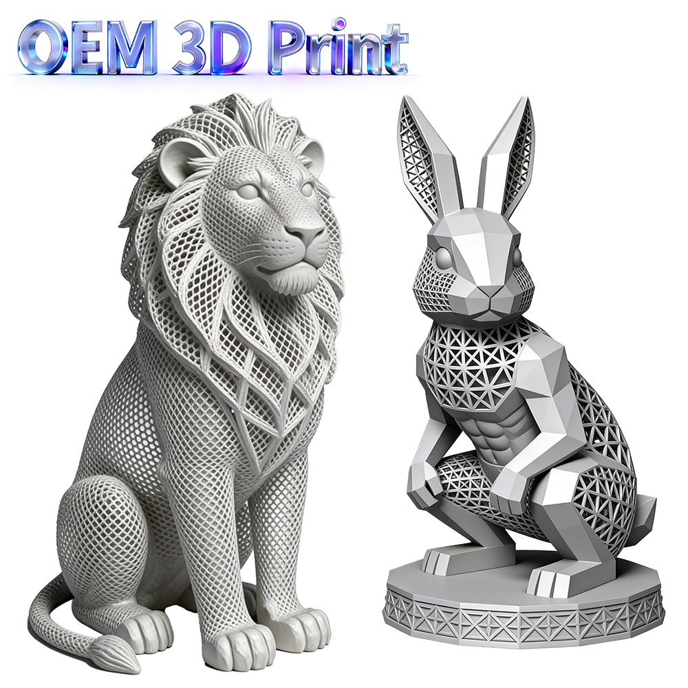 맞춤형 SLM 금속 3D 프린팅 서비스, 정교한 동물  - Art Craft Rabbit 리뷰 및 가격