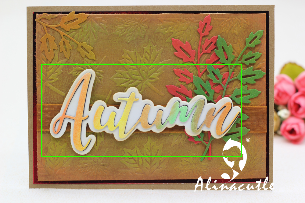 금속 절단 다이 컷 AlinaCraft 그림자 개요 단 - Art And Craft Autumn 리뷰 및 가격