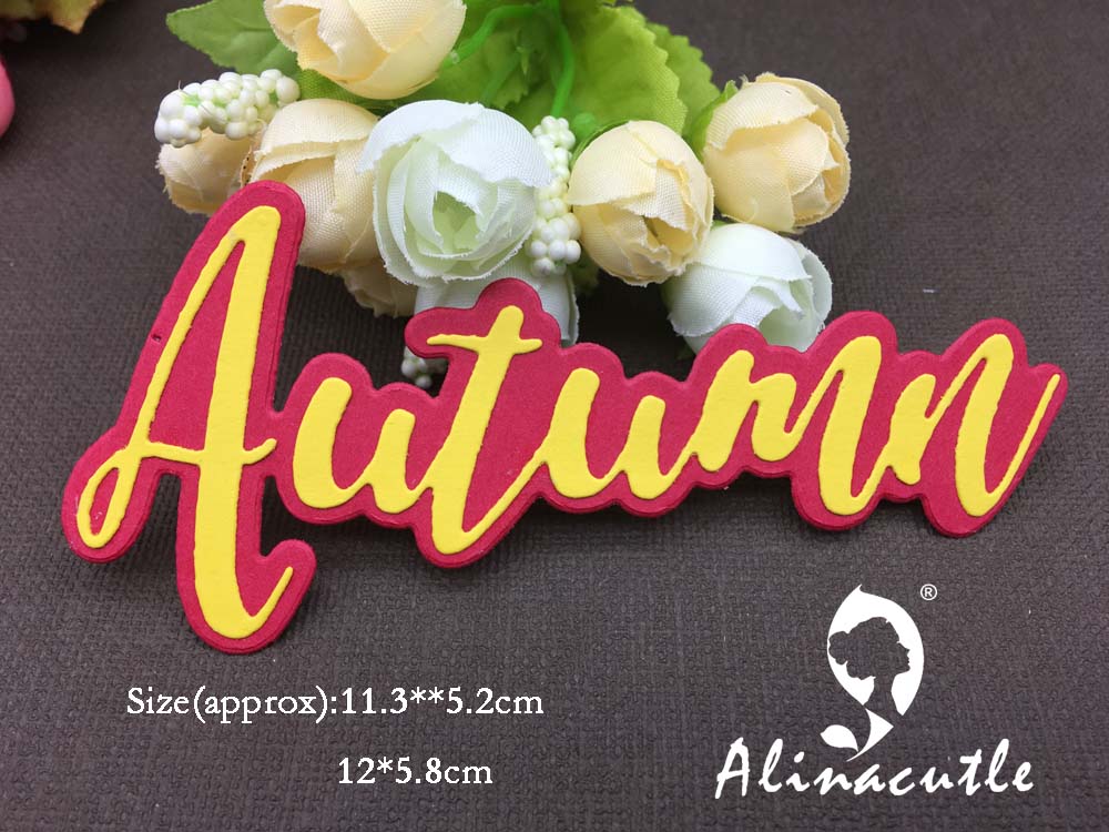 금속 절단 다이 컷 AlinaCraft 그림자 개요 단 - Art And Craft Autumn 리뷰 및 가격
