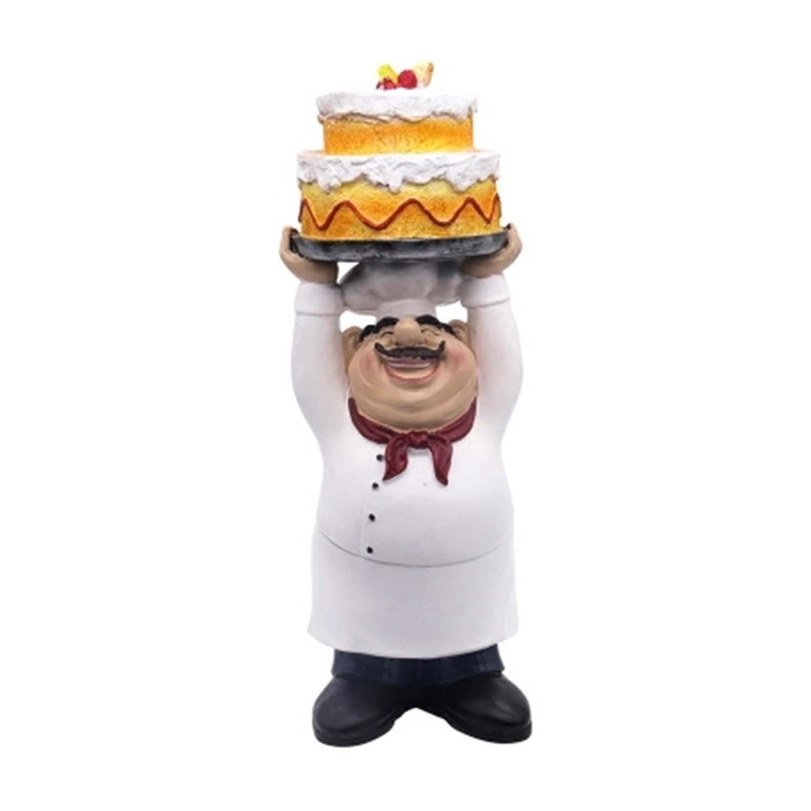 셰프 동상 조각품 수집품 예술 공예품 레진 요리사 피규 - Art Craft Bakery 리뷰 및 가격
