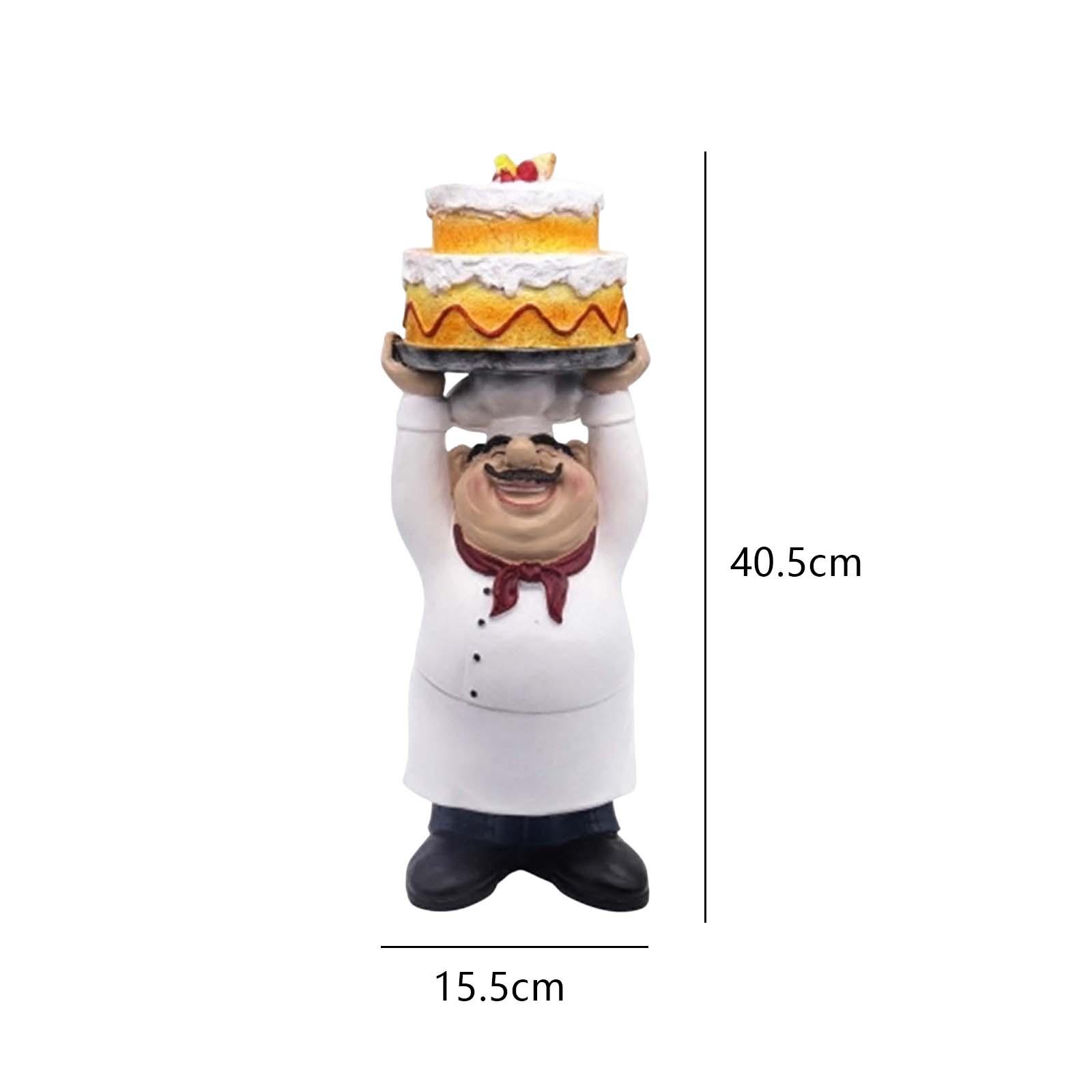 셰프 동상 조각품 수집품 예술 공예품 레진 요리사 피규 - Art Craft Bakery 리뷰 및 가격
