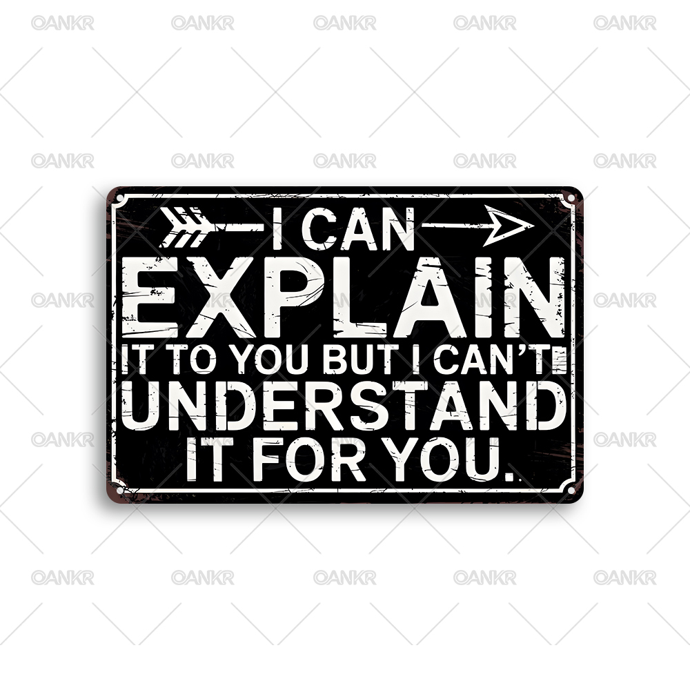 빈티지 사무실 및 공예실 금속 틴 사인 레트로 영감을  - Art Craft Quotes 리뷰 및 가격