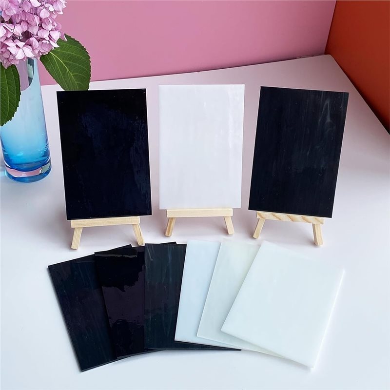 LLCS-12 시트 화이트 블랙 스테인드 글라스 버라이 - Art X Craft 리뷰 및 가격