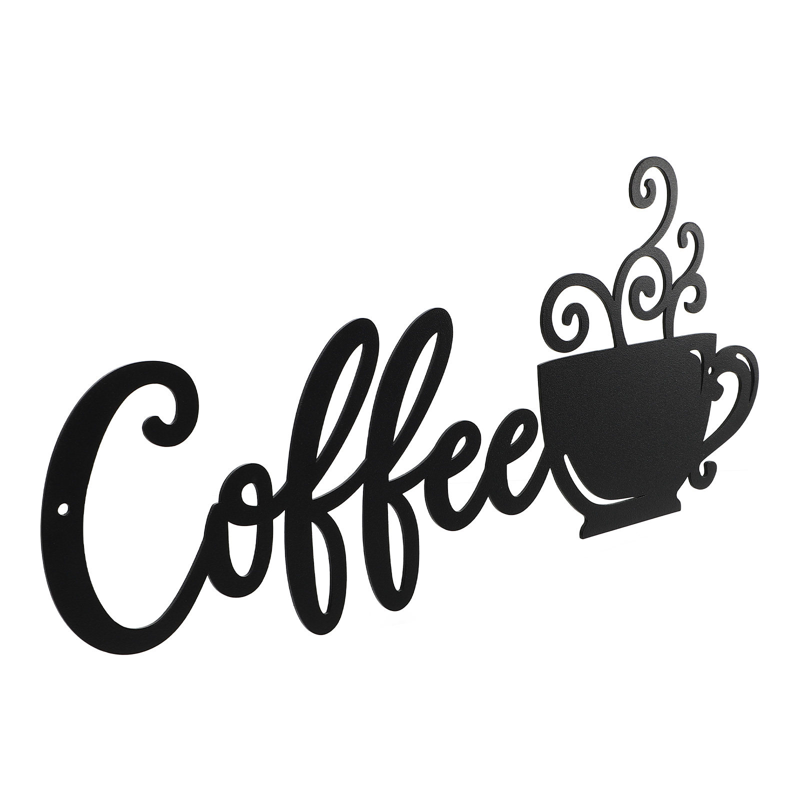 1세트 커피잔 패턴 벽걸이 철제 공예품 블랙 예술적 홈 - Art Craft Cup 리뷰 및 가격