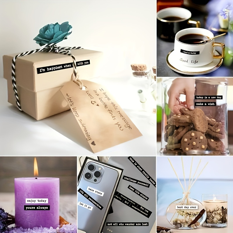 406pcs 영감 따옴표 스티커 스크랩북, 저널, 플래 - Art Craft Quotes 리뷰 및 가격