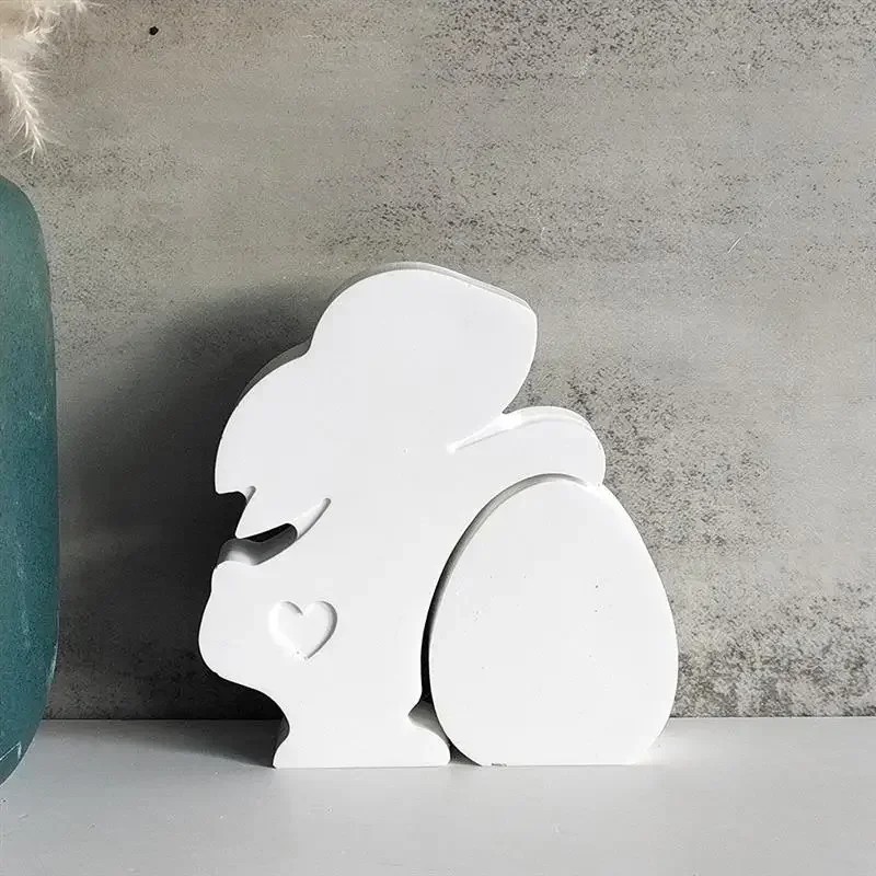 프리미엄 최고급 부활절 하트 꼬리 토끼 콘크리트 몰드  - Art Craft Rabbit 리뷰 및 가격