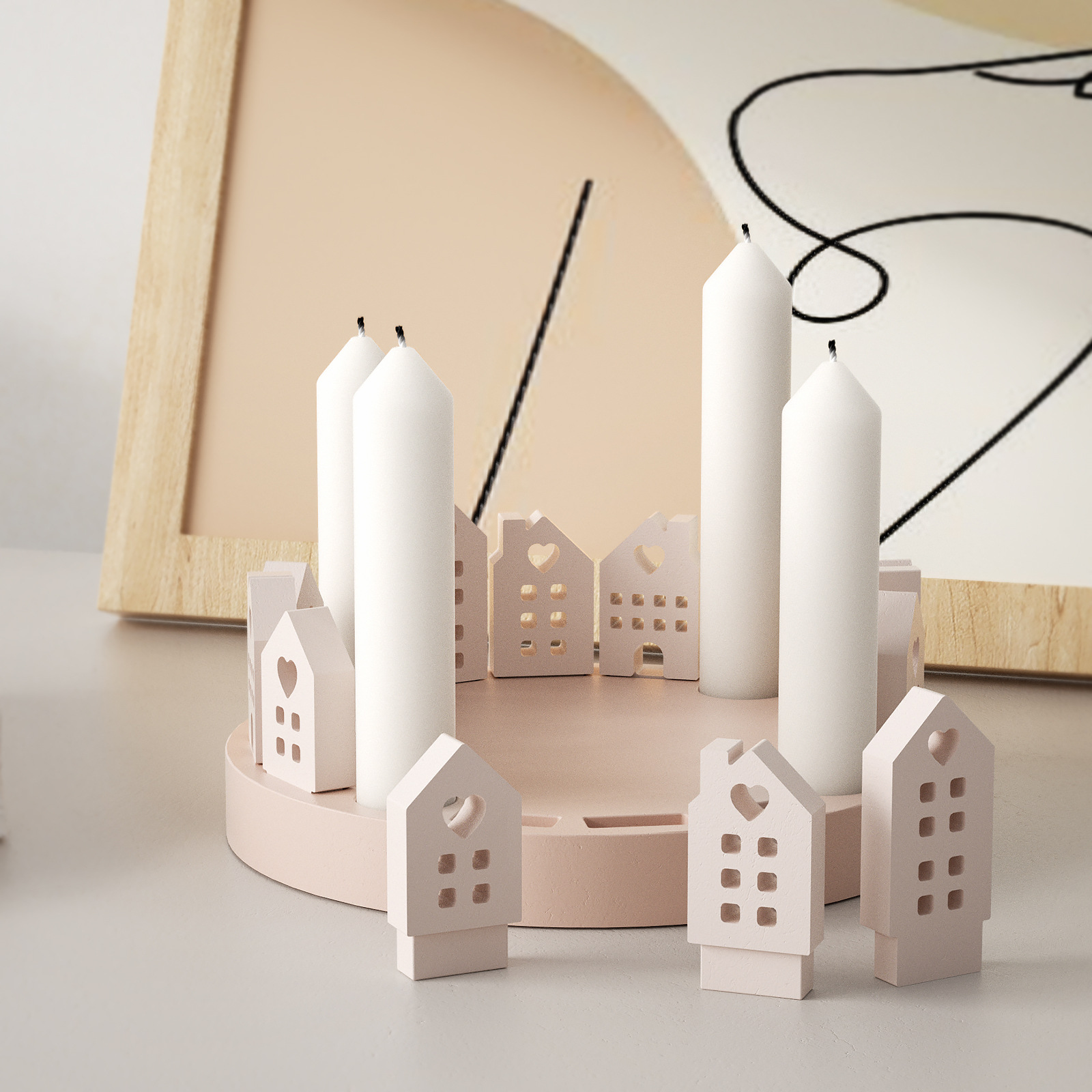 중공 집 토끼 캔들 홀더 실리콘 몰드 부활절 석고 장식 - Art Craft Rabbit 리뷰 및 가격