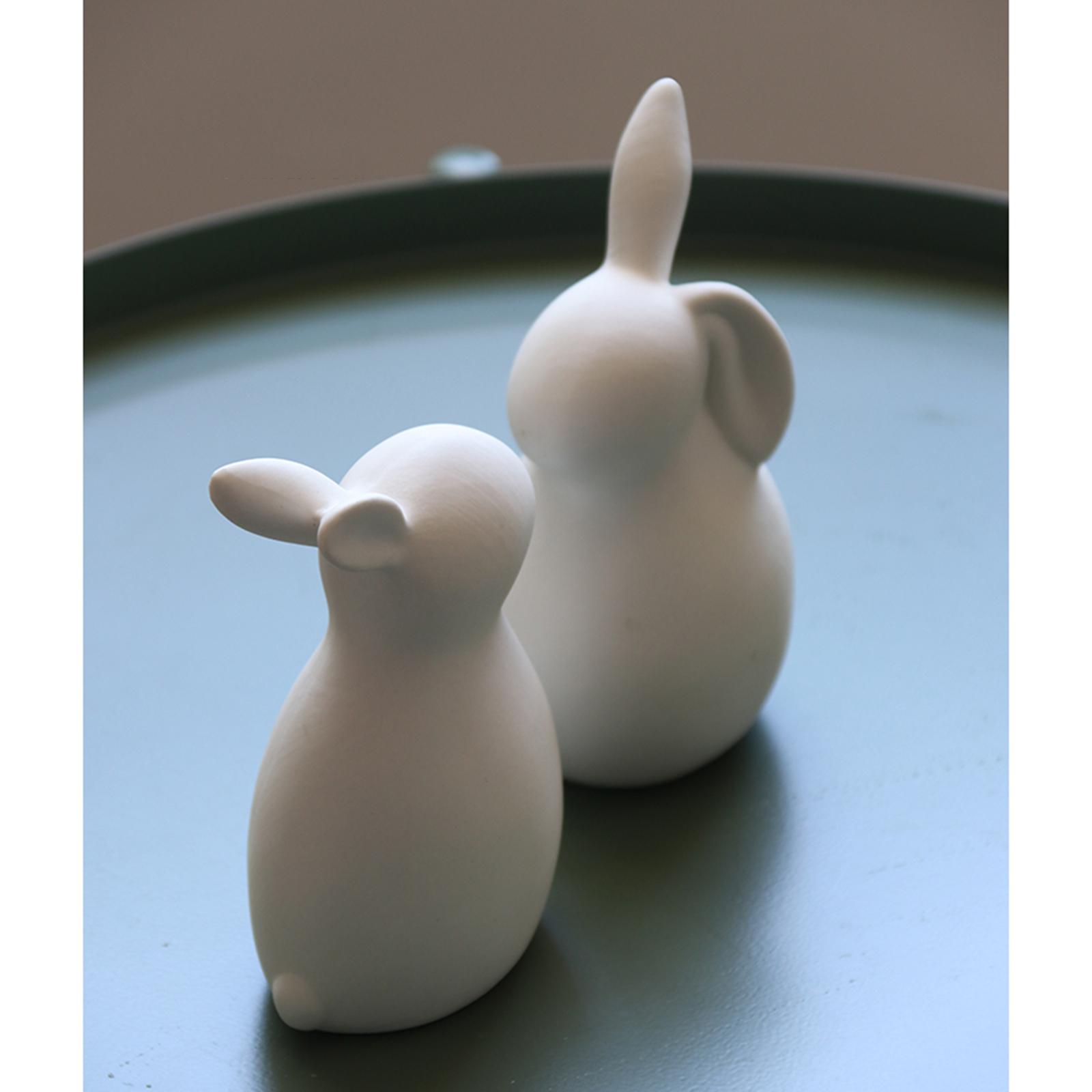 부활절 토끼 피규어 현대 미술 세라믹 공예품 토끼 조각 - Art Craft Rabbit 리뷰 및 가격
