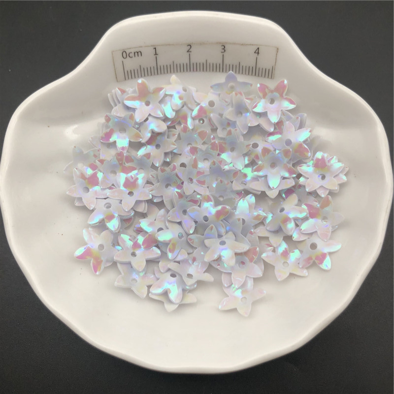 딥 컵 AB 화이트 플라워 스팽글 루즈 팔레트, 바느질 - Art Craft Cup 리뷰 및 가격