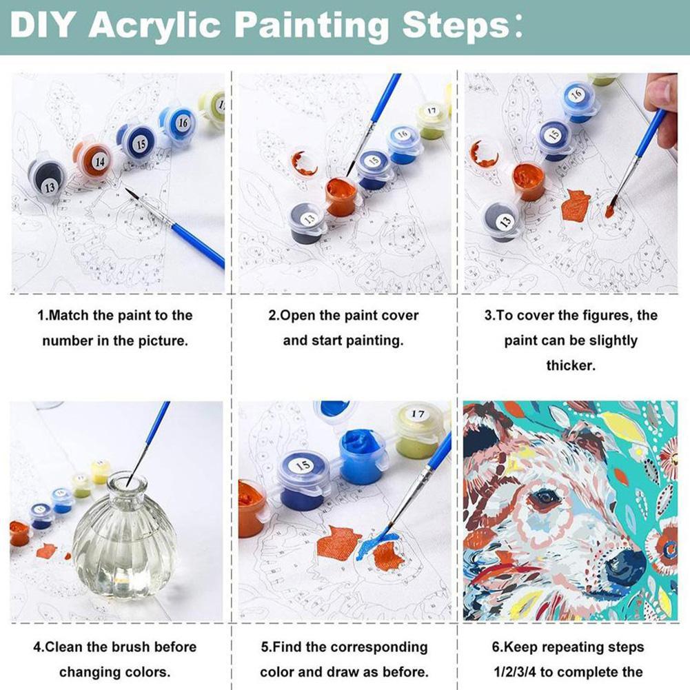 성인과 어린이를 위한 DIY 숫자 그림 그리기 키트,  - Art Craft Number 리뷰 및 가격