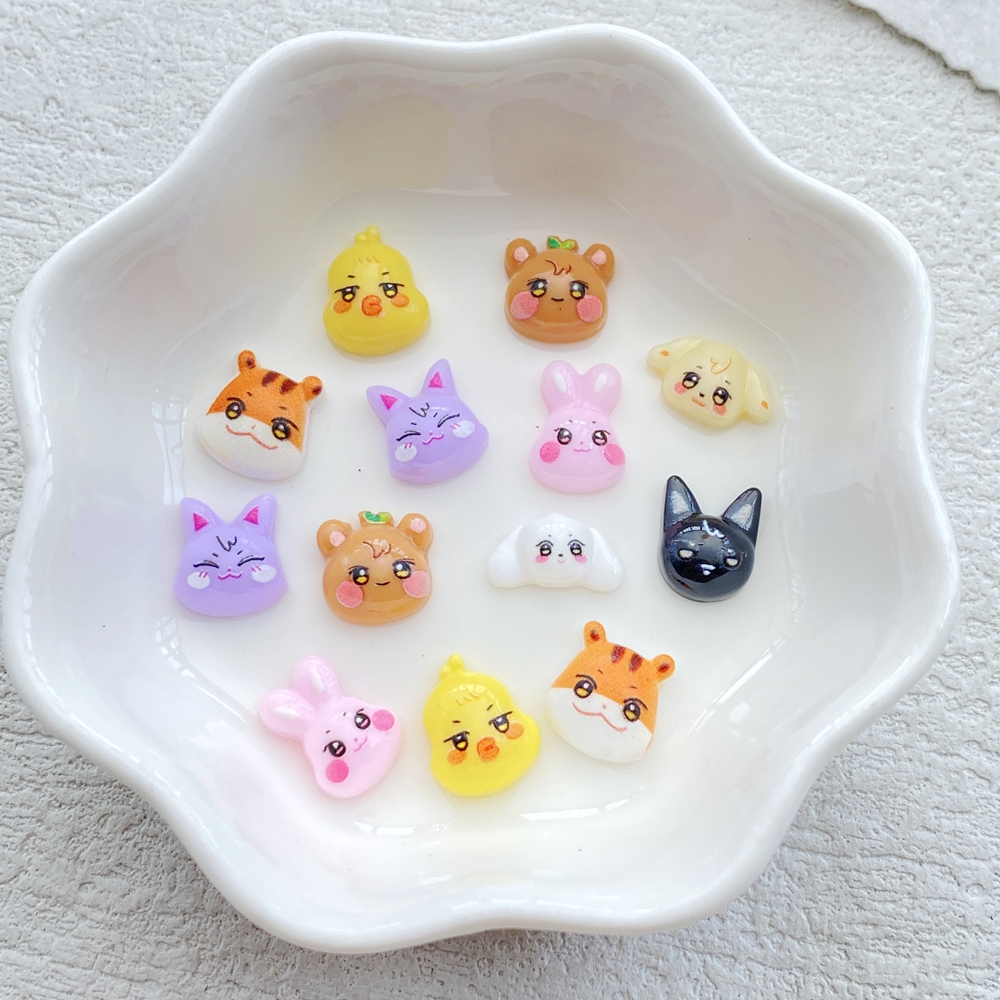 50개 혼합 레진 만화 미니 고양이, 토끼, 강아지,  - Art Craft Rabbit 리뷰 및 가격