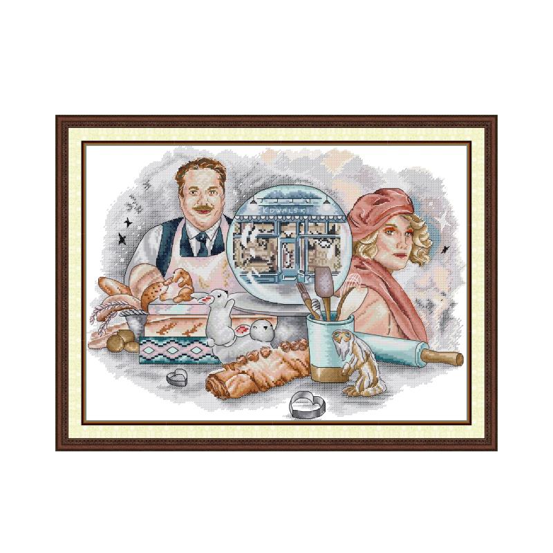 베이커리 크로스 스티치 키트 아트 공예 HD 패턴 아이 - Art Craft Bakery 리뷰 및 가격